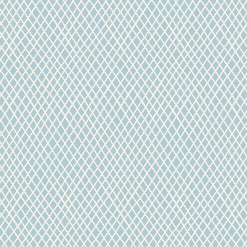Tilda Patchwork Baumwolle - Classic Basics - Crisscross Light Blue
